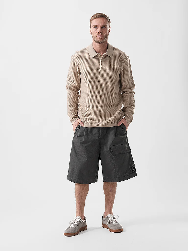 Knowledge Cotton Apparel Pullover Light Feather Beige XL 4